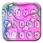 Colorful Water Drops Keyboard أيقونة
