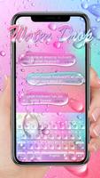 Colorful Water keyboard Cartaz