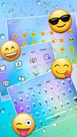Colorful Water Drops Keyboard ảnh chụp màn hình 2
