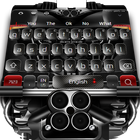 Super Black Car Keyboard icon