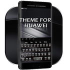 Cool Black Keyboard For HUAWEI icon