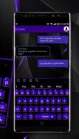 Cool Black Purple Keyboard screenshot 2