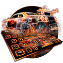 Cool Fire Car Keyboard APK