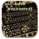 Cool Gold Mechanical Keyboard APK