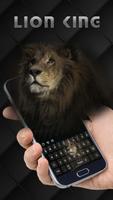 پوستر Cool Lion King Keyboard