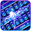 Cool Blue Light Keyboard