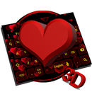APK 3D Cool Love Heart Keyboard Theme