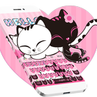 Pink Cat Kitty ikona