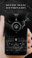 Poster Gas Mask Keyboard