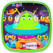 Cartoon Spaceship Keyboard Theme