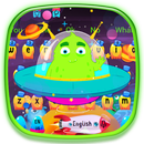 Cartoon Spaceship Keyboard Theme APK