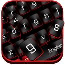 Siyah Kırmızı Klavye APK