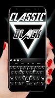 New Classic Black Keyboard Plakat