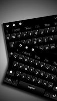 Classic Business Black White Keyboard Theme poster