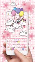 Bàn phím Unicorn dễ thương ảnh chụp màn hình 1