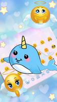 Cute Unicorn Whale скриншот 2