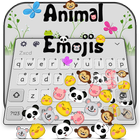 Icona Tastiera Emoji animale carino