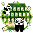 Cute Bamboo Panda Keyboard APK
