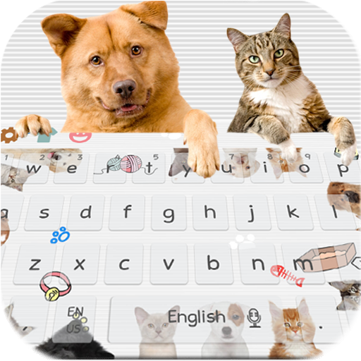 Cute Cat Dog Keyboard