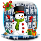 Cute Christmas Snowman Keyboard 图标