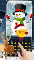 Cute Christmas Snowman Keyboard capture d'écran 2