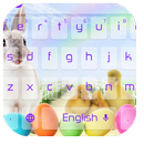 APK Cute Bunny Rainbow Keyboard