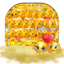 Cute Face Emoji Keyboard Theme APK