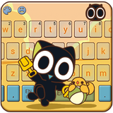 Black Cat Keyboard Theme-Legend of Luoxiaohei ไอคอน