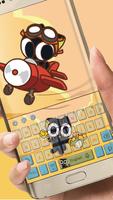 پوستر Black Cat Keyboard Theme-Legend of Luoxiaohei