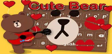 Cute Bear Keyboard Theme