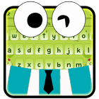 Cute Frog Anime Keyboard иконка