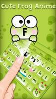 Cute Frog Anime Keyboard ảnh chụp màn hình 1