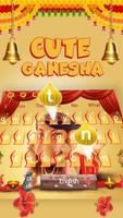 Cute Ganesha Bappa Keyboard screenshot 1