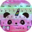 Cute Unicorn Panda Keyboard