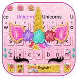 Glisten Unicorn Pinky Keyboard icon