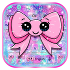 Cute Kawaii Bow keyboard icon