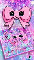 Cute Kawaii Bow keyboard screenshot 1
