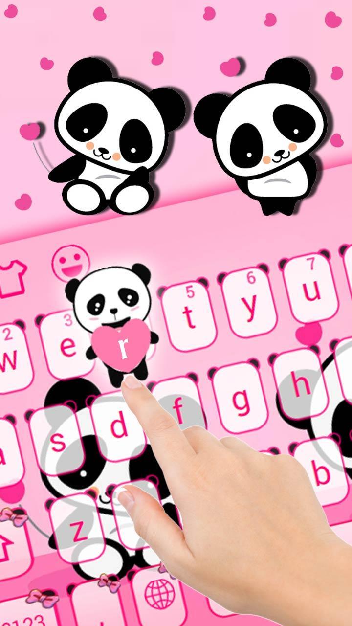Lucu Panda Keyboard Cinta For Android Apk Download
