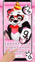 Cute Panda Theme Keyboard screenshot 1