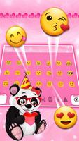 Cute Panda Theme Keyboard screenshot 2
