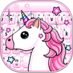 Sevimli Pembe Unicorn Klavye