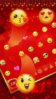 Animated Romantic Hearts Keyboard ảnh chụp màn hình 2
