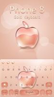 Keyboard for Phone 8 Gold screenshot 2