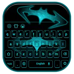 download Neon bat keyboard APK