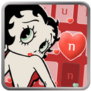 Klawiatura Betty boop rouge aplikacja