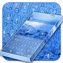 Blue water drops APK
