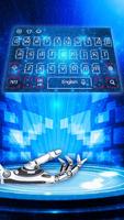 blue robot ai keyboard future light gönderen