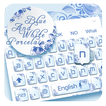 Blue and White Porcelain Keyboard