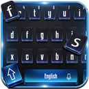 Black Blue Keyboard APK