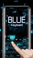 Neon Blue Keyboard 截图 1
